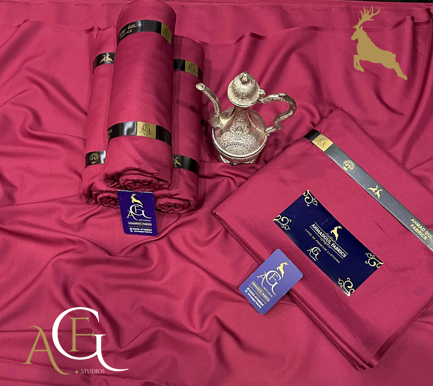 CLASSICAL PREMIUM MUGHALAI BOSKI (ROYAL RED)