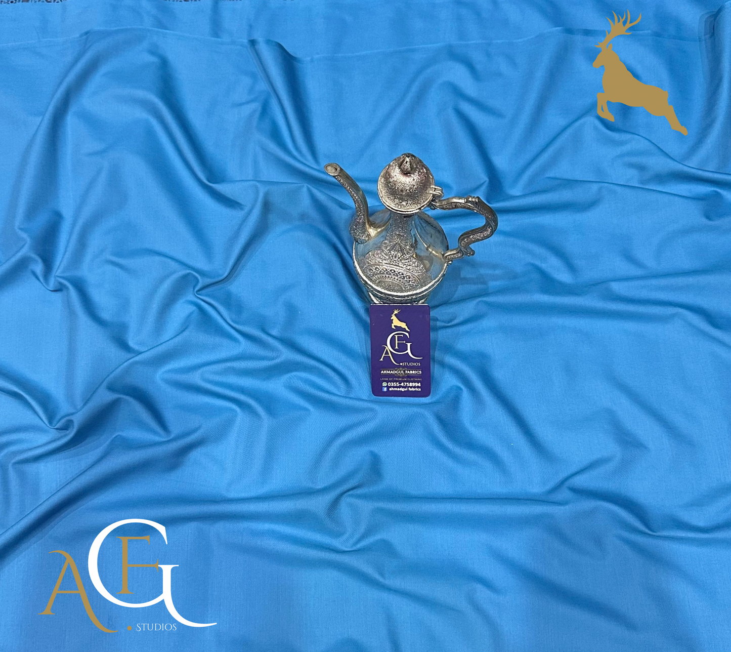 CLASSICAL PREMIUM MUGHALAI BOSKI (RICH SKY BLUE)