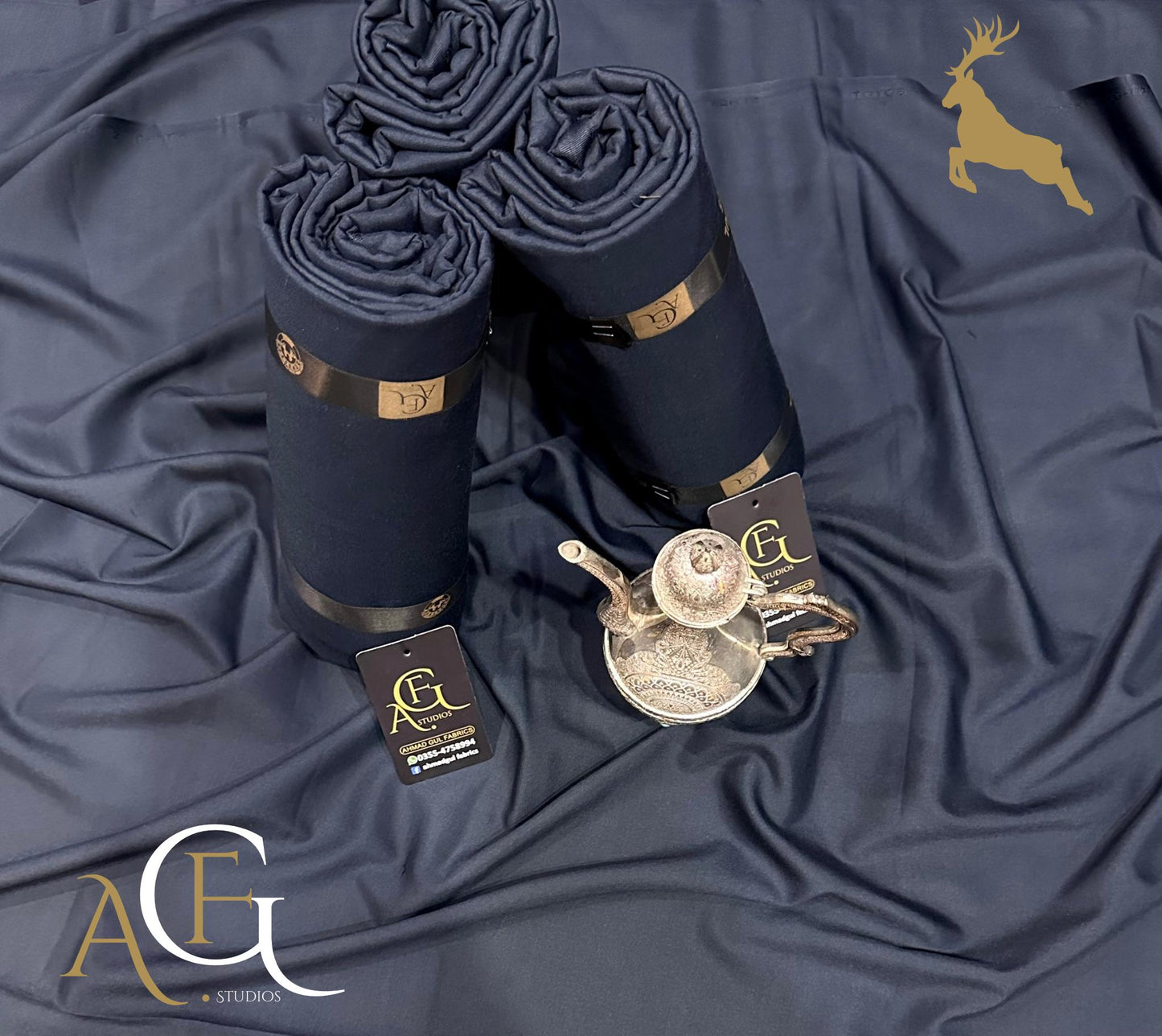 CLASSICAL PREMIUM MUGHALAI BOSKI (GREYISH DARK ZINK)