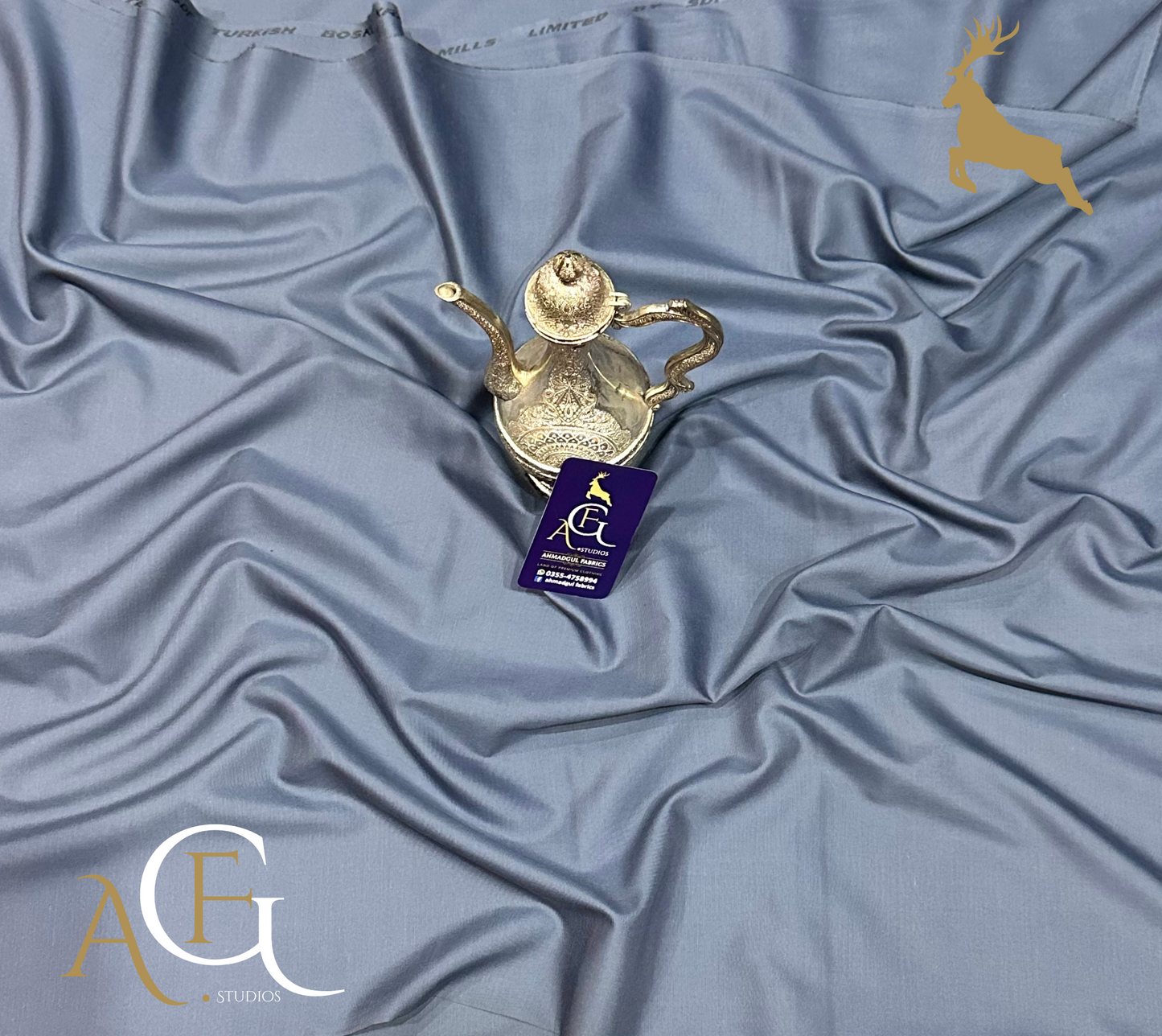 CLASSICAL PREMIUM MUGHALAI BOSKI (SILVER GREY)