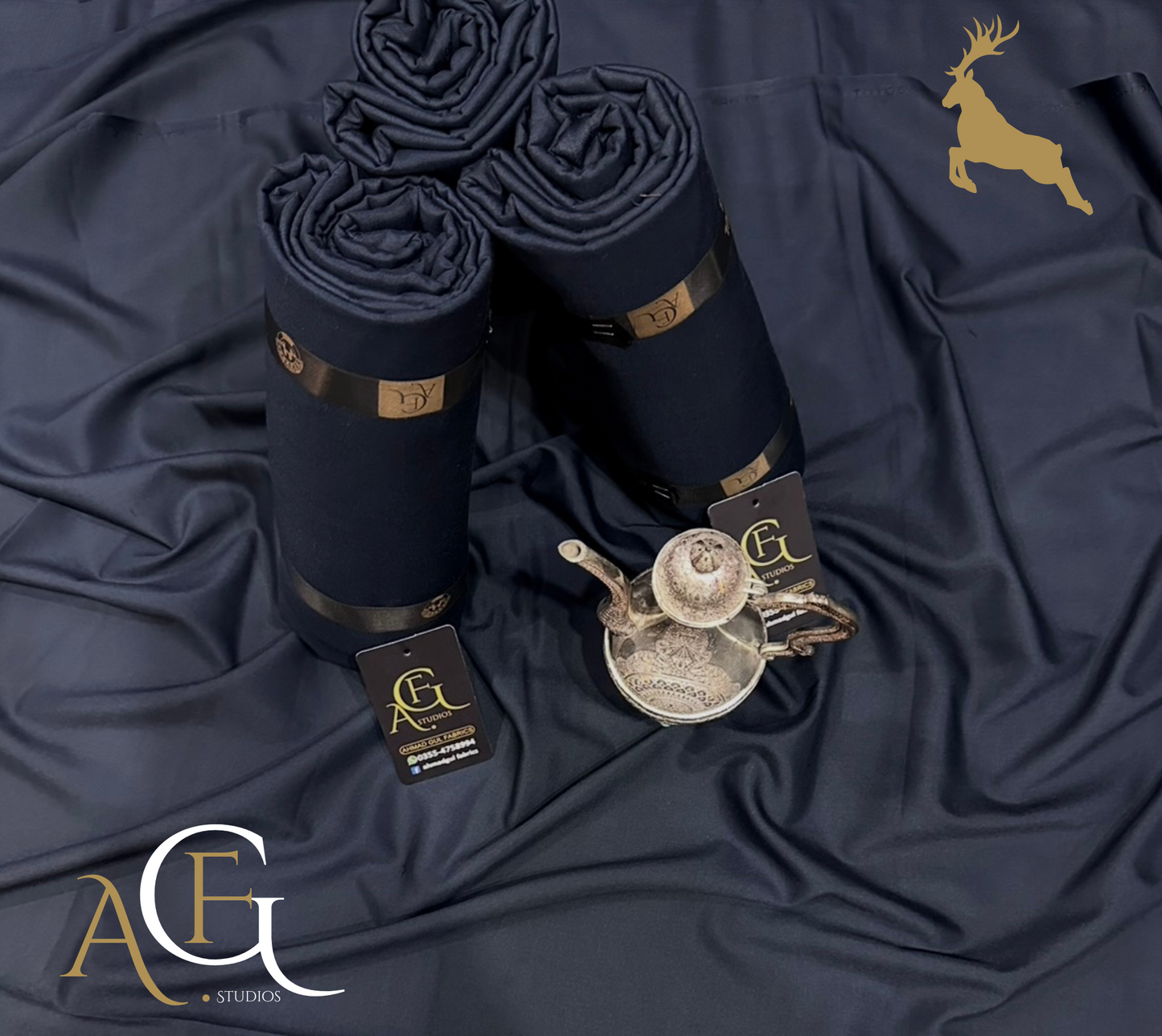 CLASSICAL PREMIUM MUGHALAI BOSKI (DARK GREY SURMAYE)