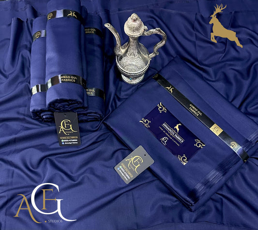 CLASSICAL PREMIUM MUGHALAI BOSKI (NAVY BLUE)