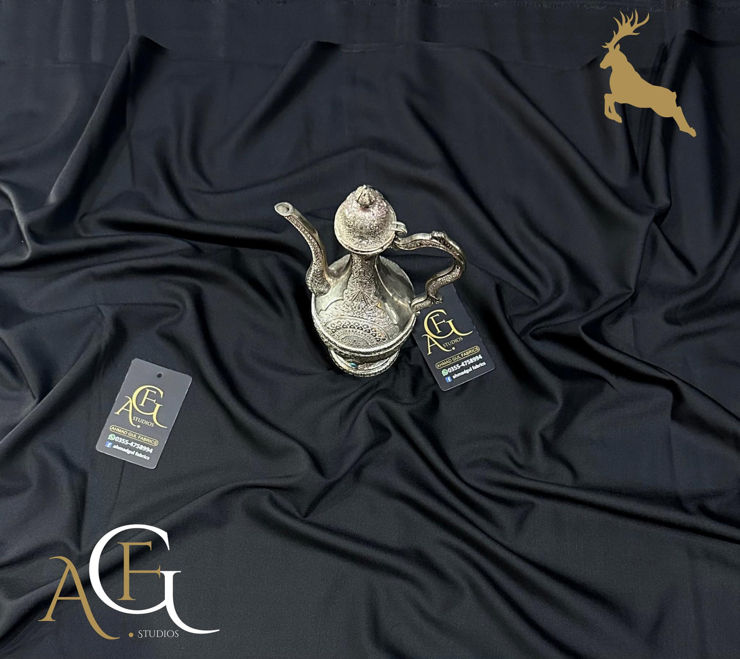 CLASSICAL PREMIUM MUGHALAI BOSKI (JET BLACK)