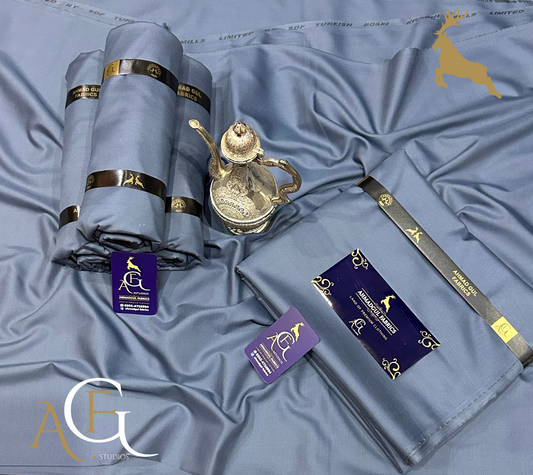 CLASSICAL PREMIUM MUGHALAI BOSKI (SILVER GREY)